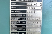 Lis výstředníkový LEN 40 C 
